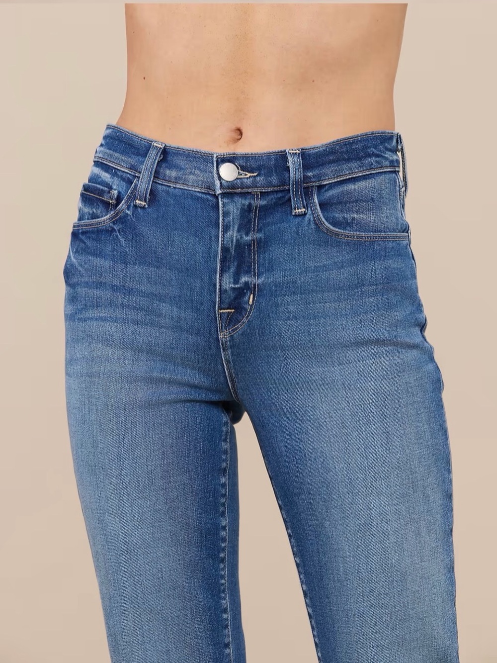 NEW L’Agence Women’s 25 Slim Leg Cropped Jean - Picture 4 of 6